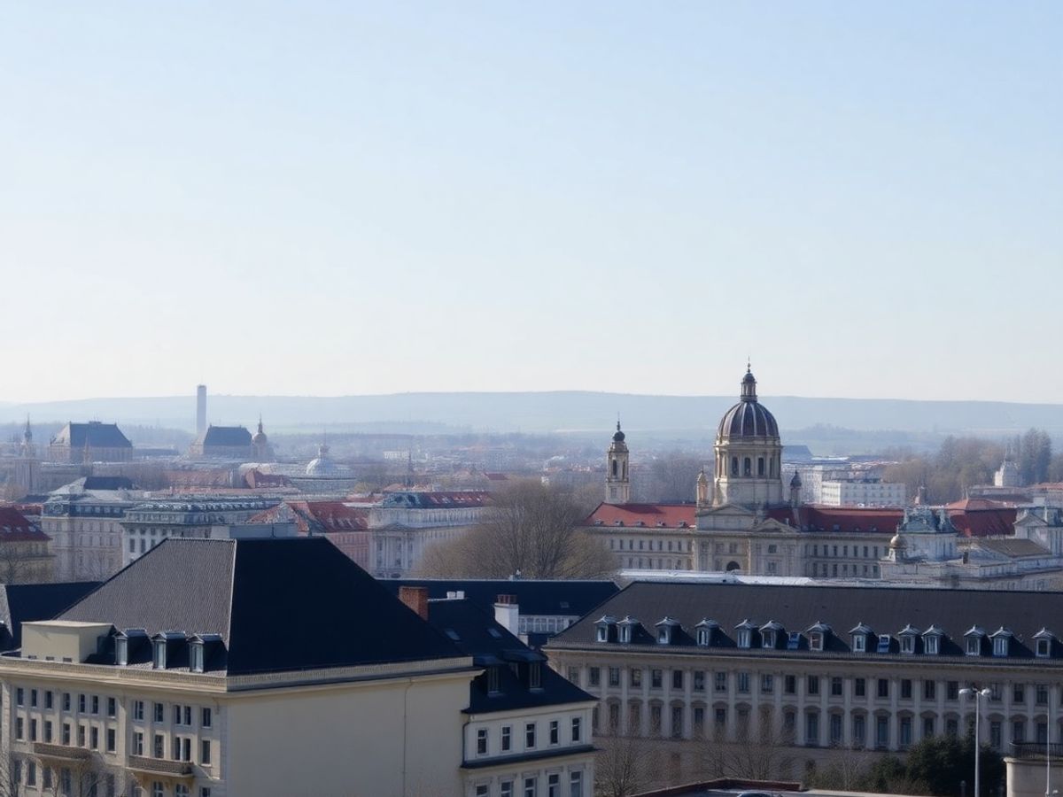 Orizontul Bucureștiului cu clădiri diplomatice moderne.