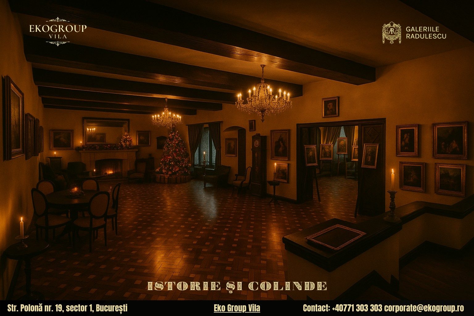 Colinde de Crăciun și farmecul serilor din Bucureștiul anilor ’30